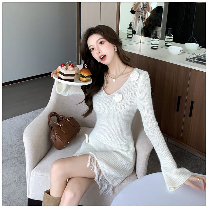 【dress】ニットワンピース　M26590