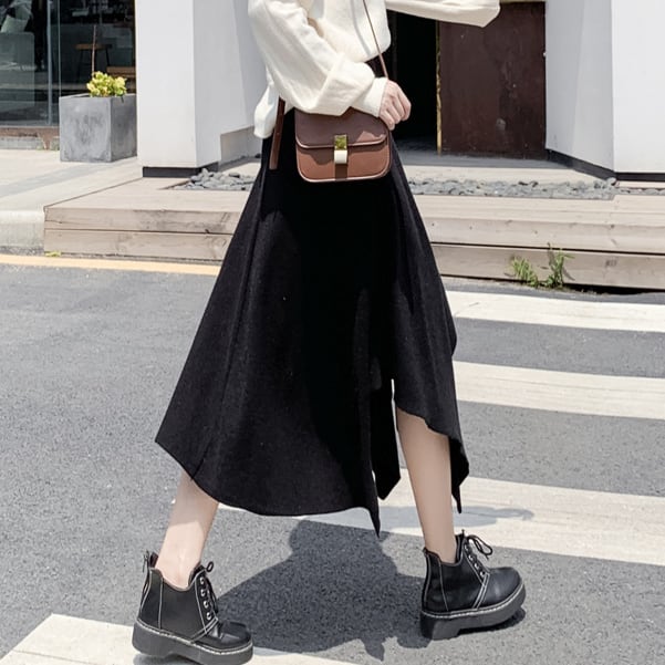 【bottoms】ニットスカート　M25705