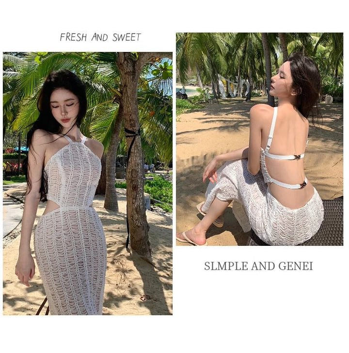 【dress】ホルターネックワンピース　M25234
