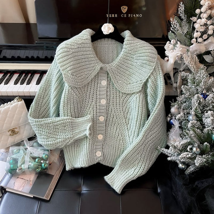 【outer】ニットカーデ　M27007