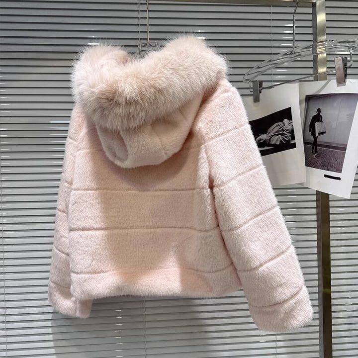 【outer】ファーコート Q7345