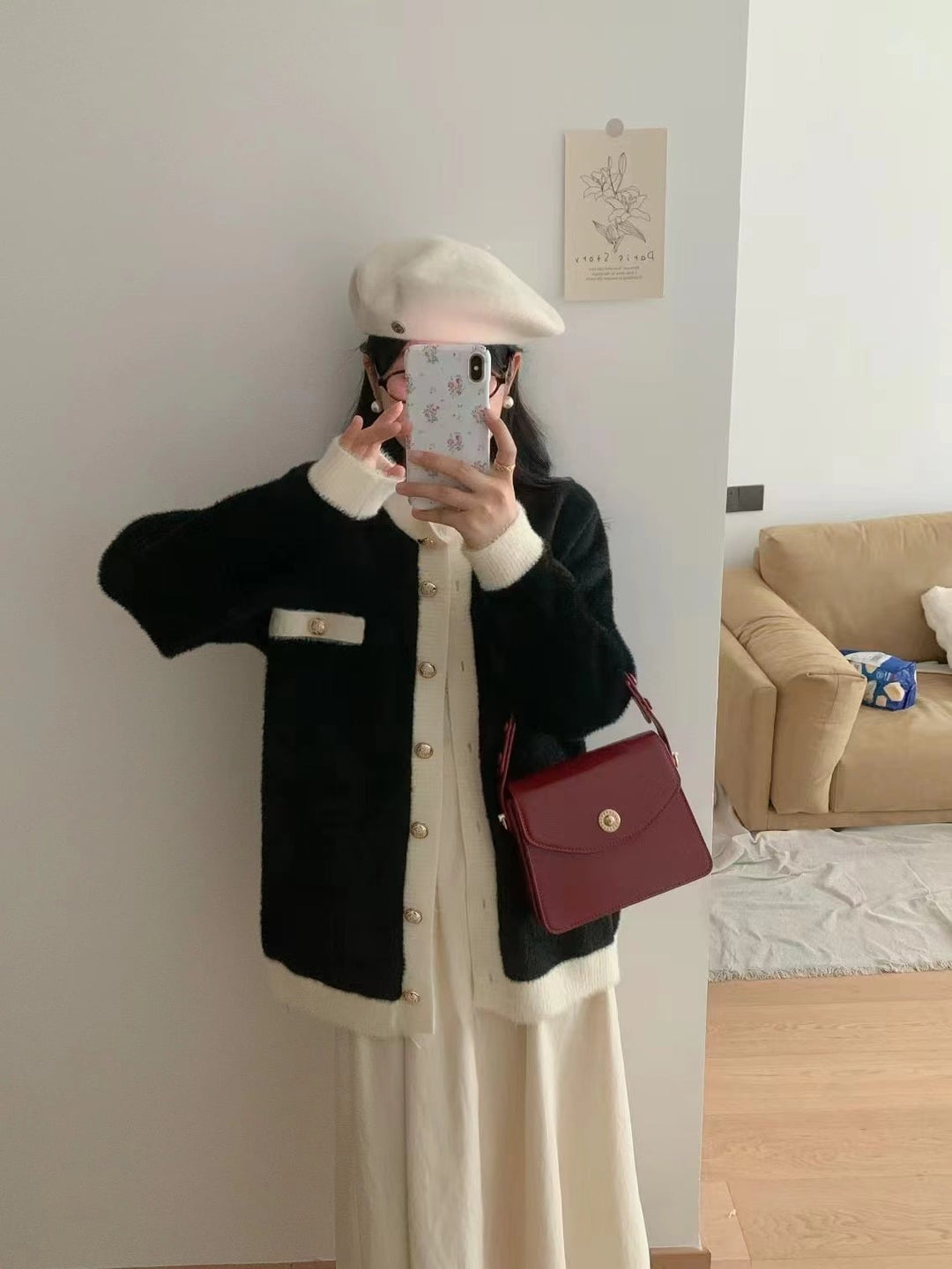 【outer】ニットカーデ　M26303