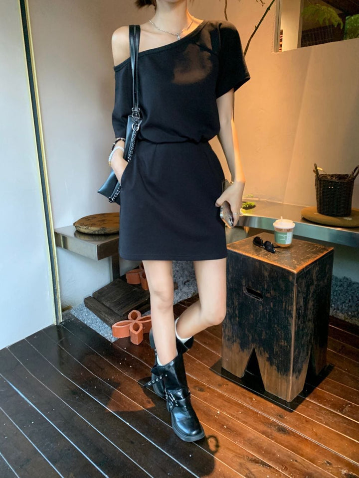 【dress】オフショルダーワンピース　M24895