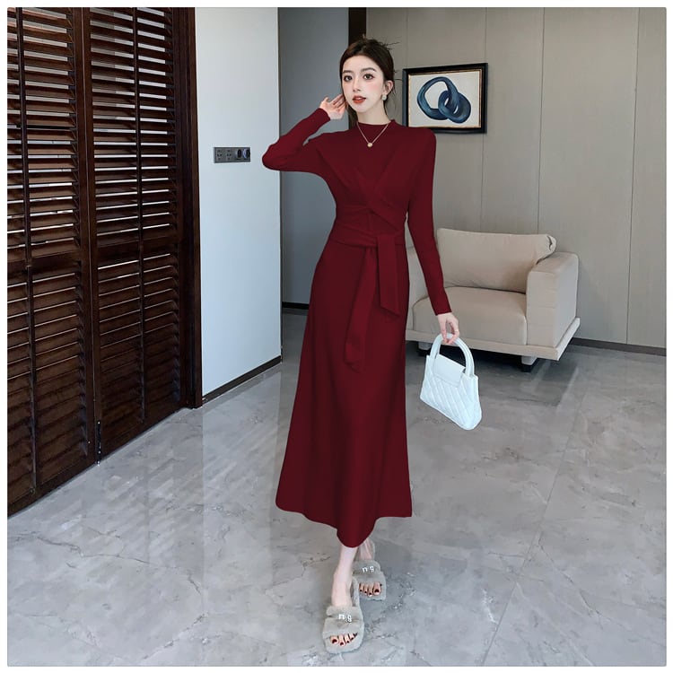 【dress】ニットワンピース　M27028