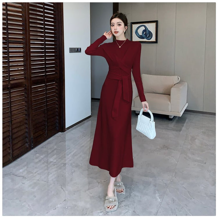 【dress】ニットワンピース　M27028