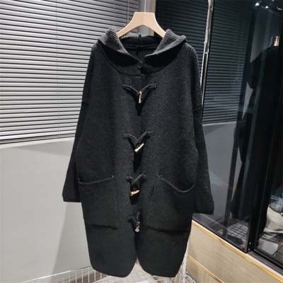 【outer】ロング丈アウトポケットニットカーデ　M17891