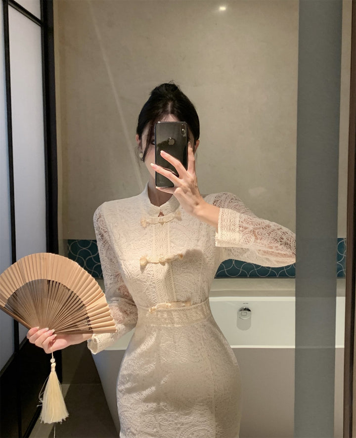 【dress】レースワンピース　M26945