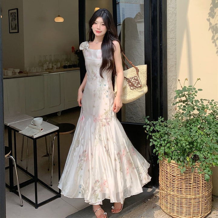 【dress】花柄デートワンピース　M29982