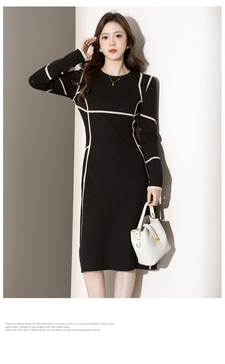 【dress】ニットワンピース　M26604