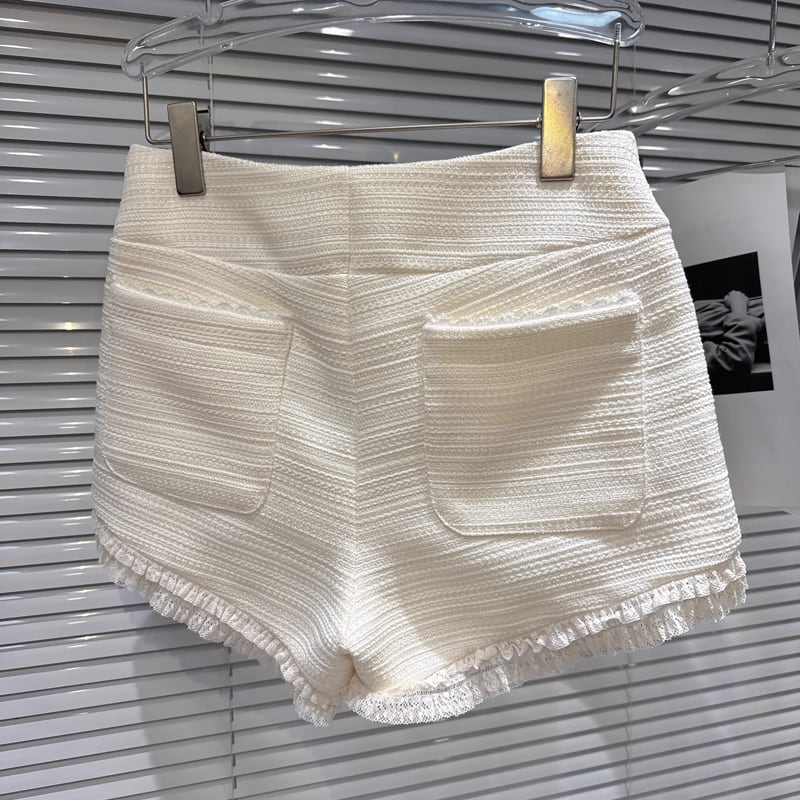 【bottoms】レースドッキングショートパンツ Q7447