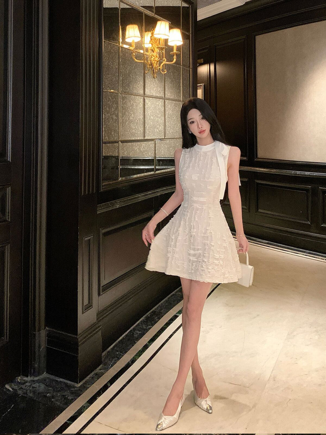 【dress】ノースリーブワンピース　M29736
