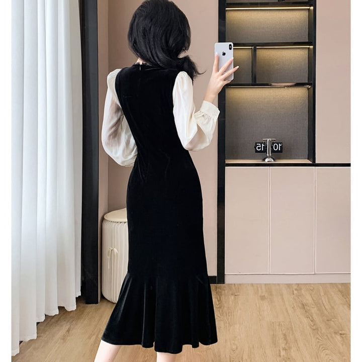 【dress】ドッキングデートワンピース　M26196