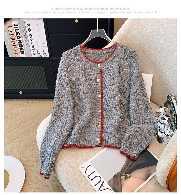 【outer】ニットカーデ　M29182