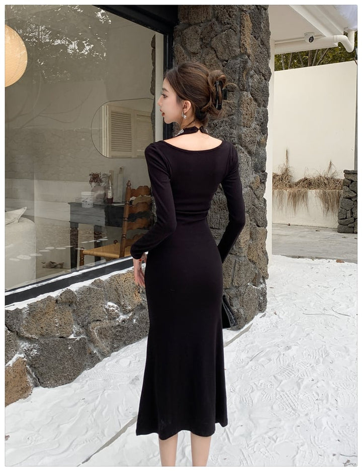 【dress】ビジューデートワンピース　M27454