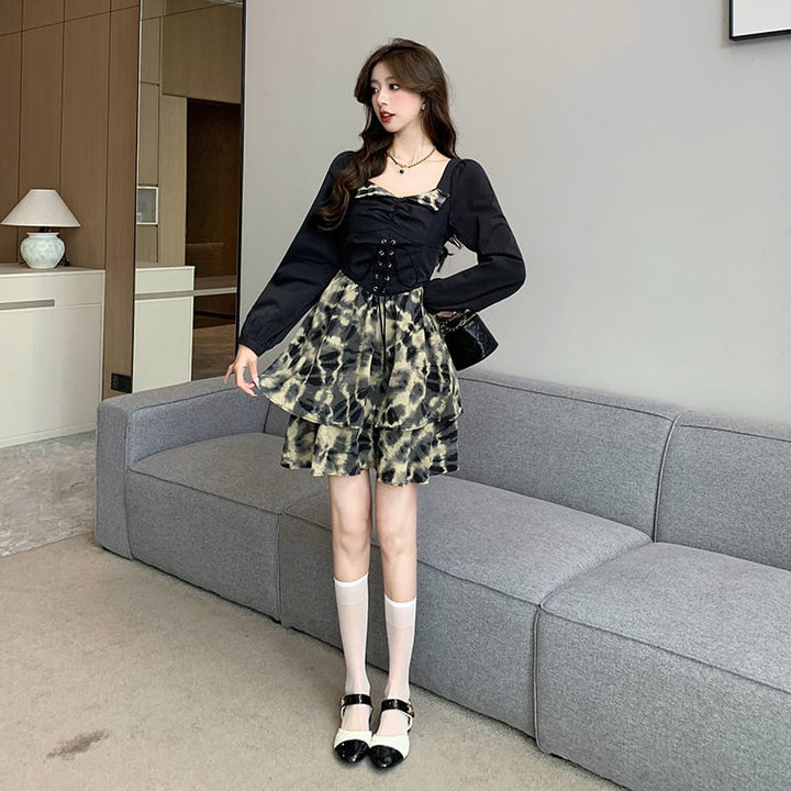 【dress】美感いっぱい✿ ✿ファッションデートワンピース　M17227