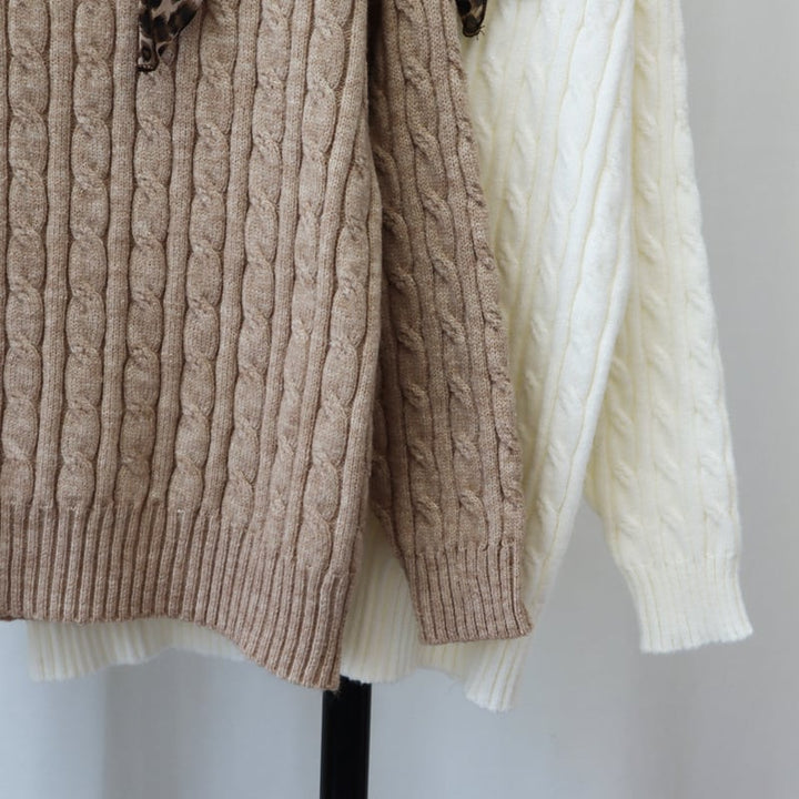 【tops】ボートネックニットセーター　M26870