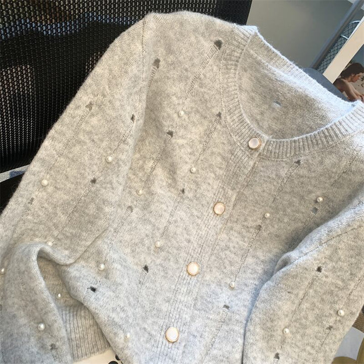 【outer】ニットカーデ　M21210