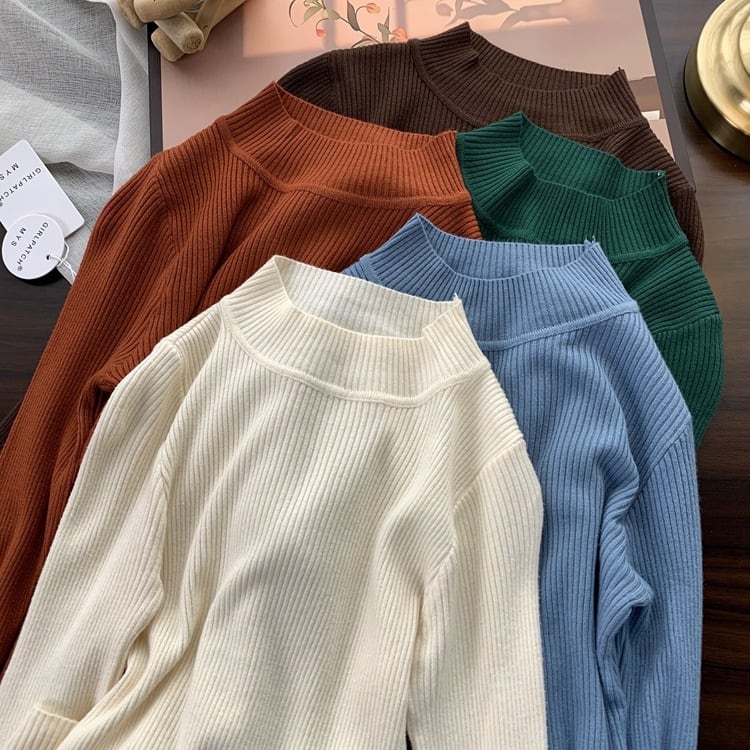 【tops】ニットトップス　M26486