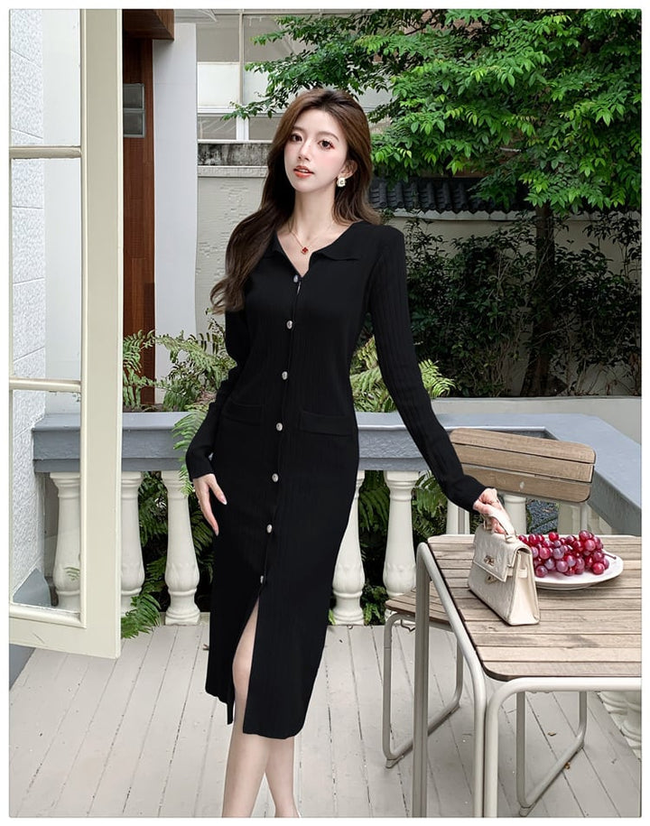 【dress】ニットワンピース　M25802