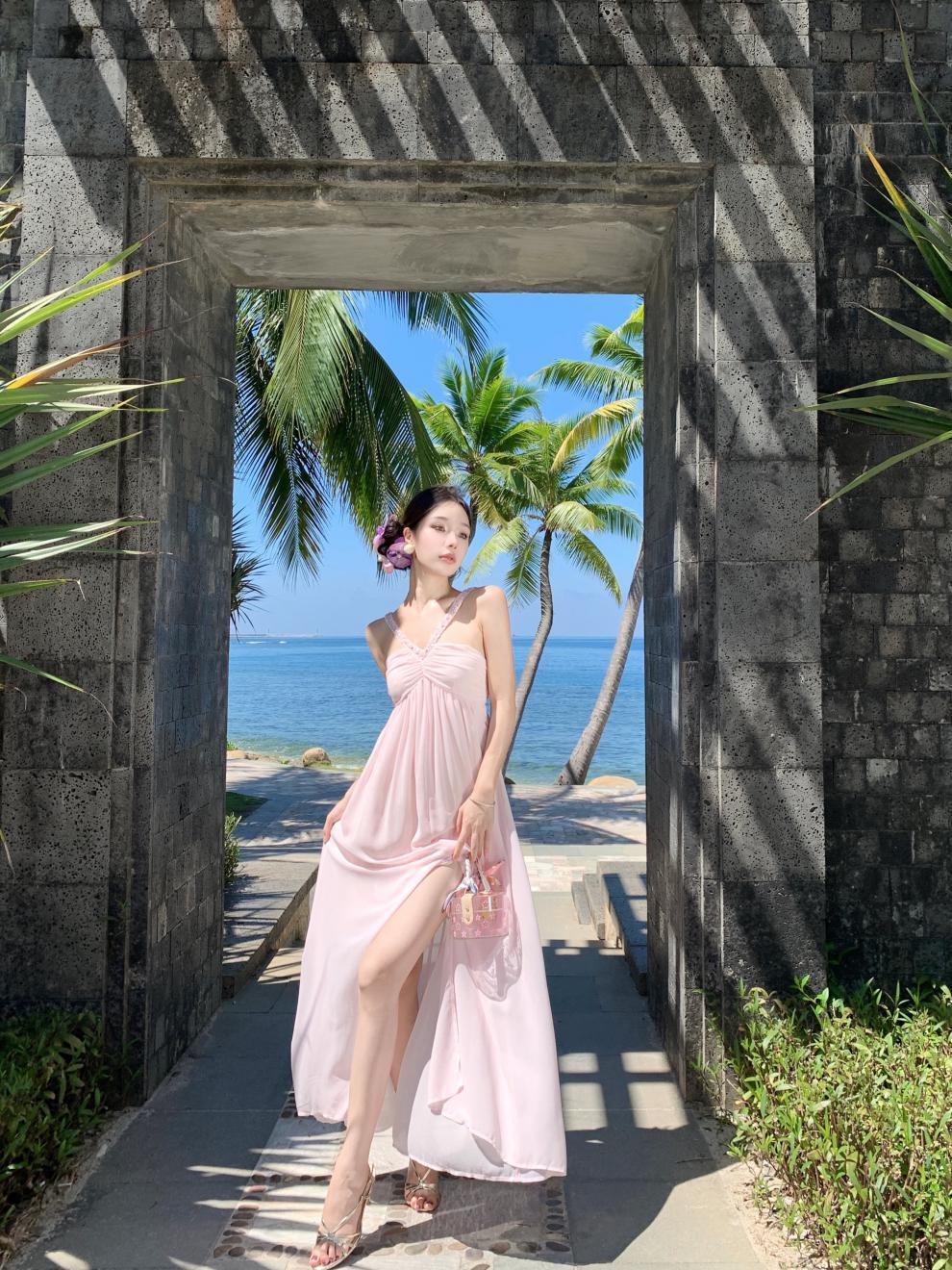 【dress】ホルターネックワンピース　M25190
