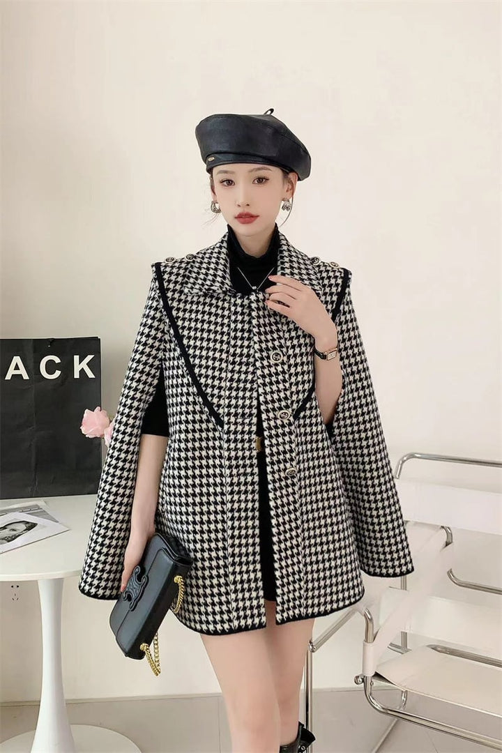 【outer】ケープコート　N2762