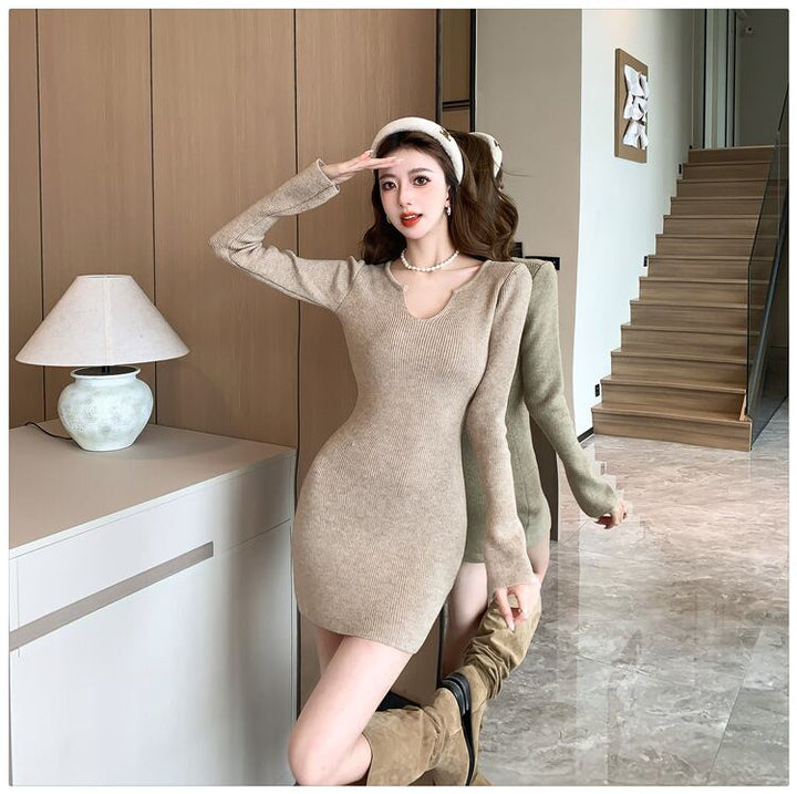 【dress】ニットワンピース　M28213