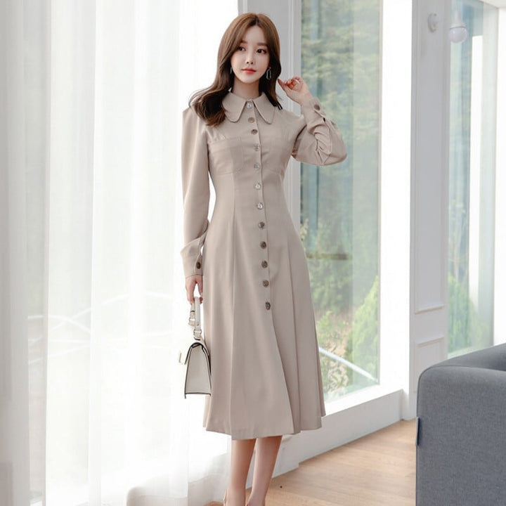 【dress】女性力を高める～OL、通勤デートワンピース　M17281