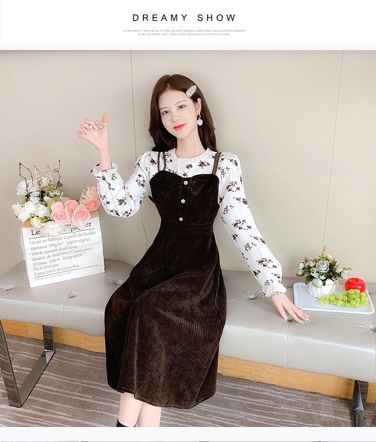 【dress】ドッキングデートワンピース　M18860