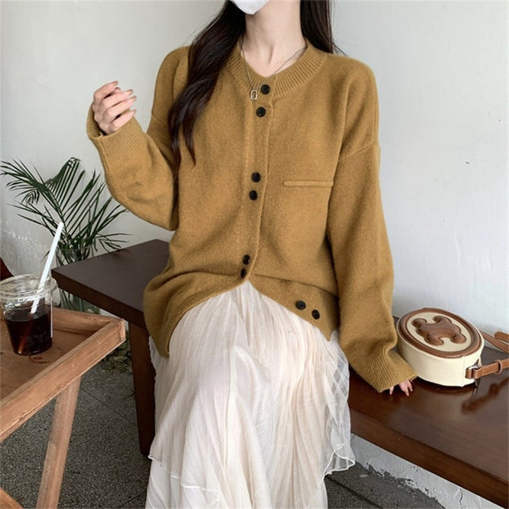 【outer】ニットカーデ　M25666
