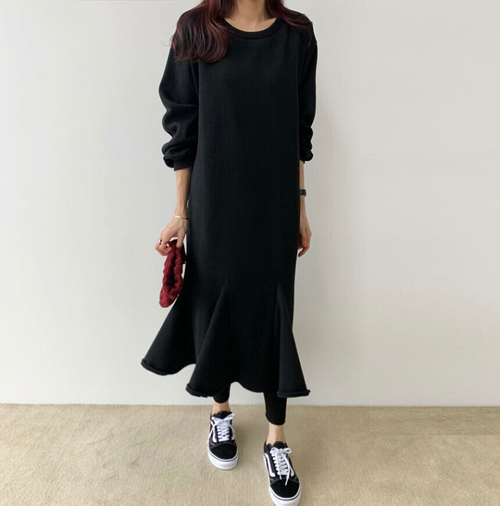 【dress】マーメイドカジュアルワンピース　M18662