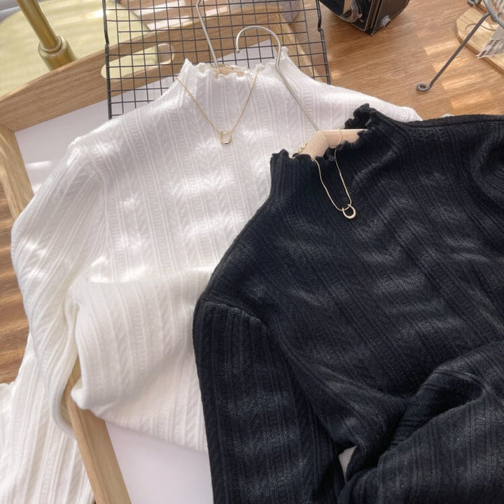 【tops】ニットトップス　M26685