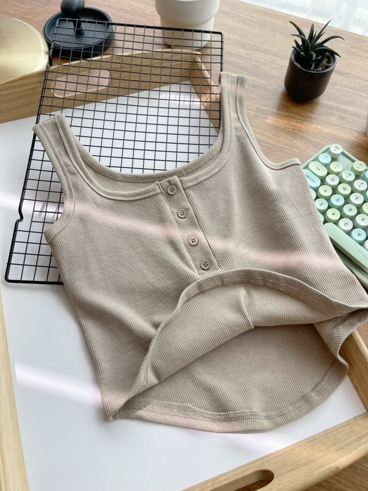 【tops】着回し最強肌触りいい ノースリーブキャミソール　M16961