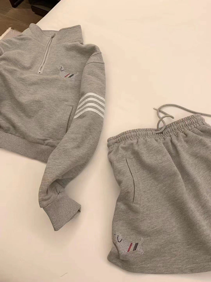【set】プルオーバー×スカートセット　M26839