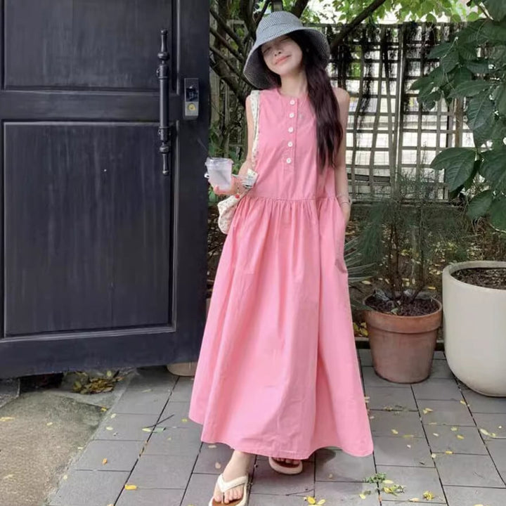 【dress】ノースリーブワンピース　M24892