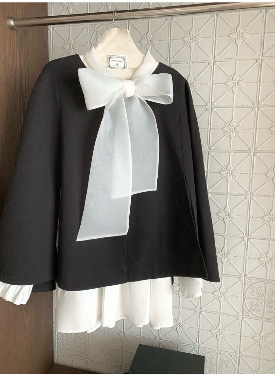 【outer】ケープコート　N3413