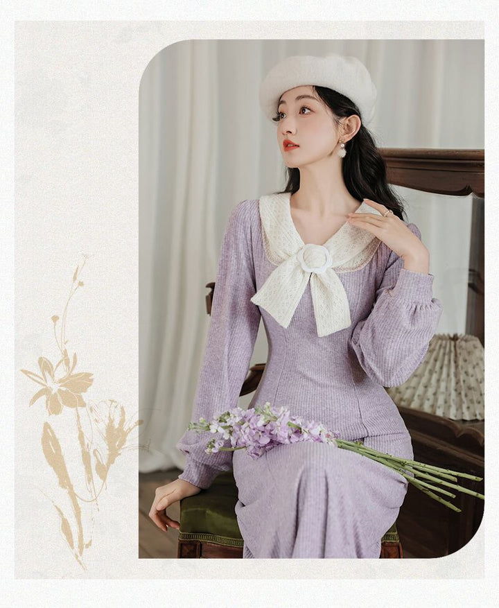 【dress】ニットワンピース　M26896