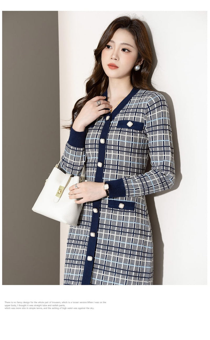 【dress】ニットワンピース　M26168