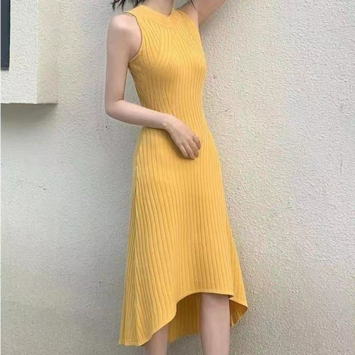 【dress】ノースリーブニットワンピース　M24158