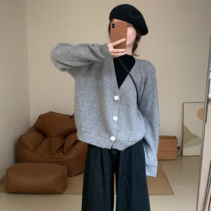 【outer】ニットカーデ　M29012