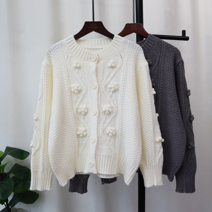 【outer】ニットカーデ　M26618