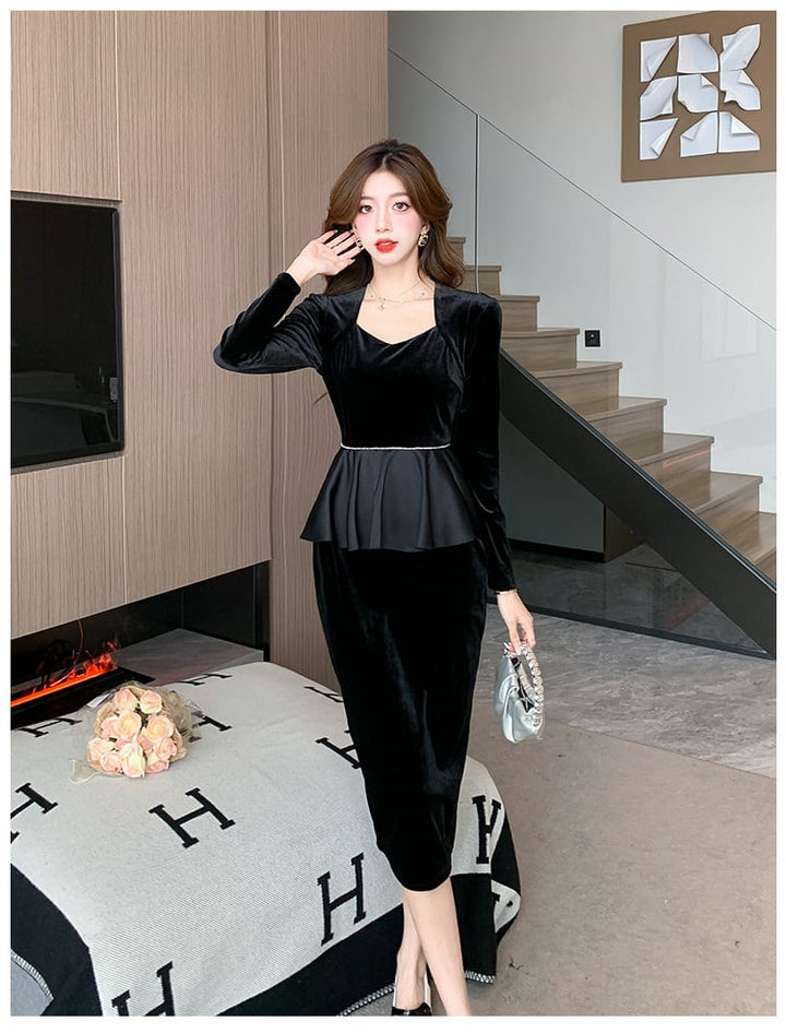 【dress】ドッキングデートワンピース　M18299
