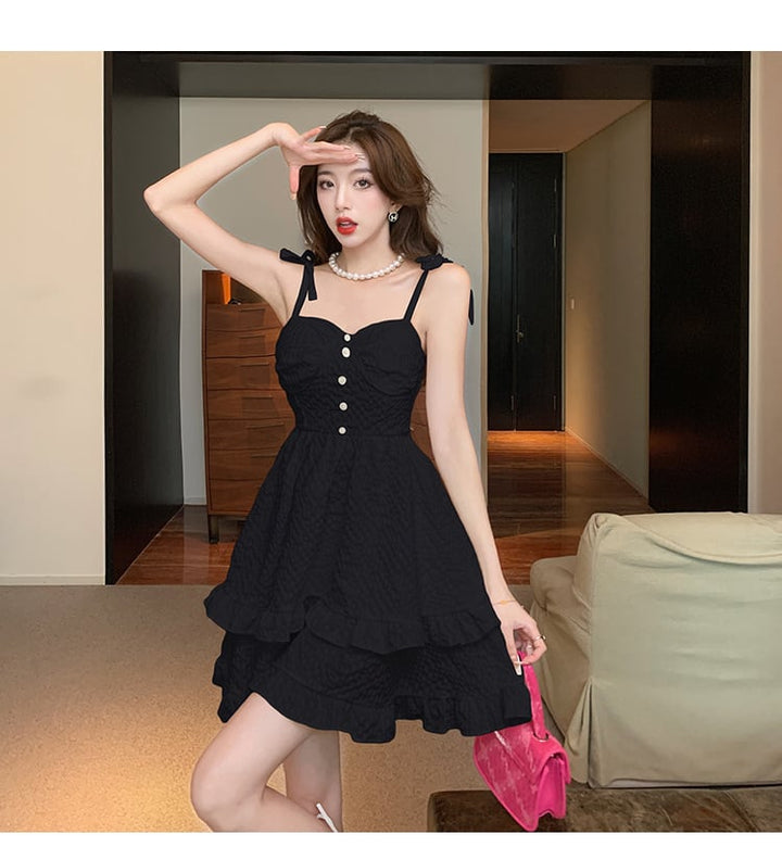 【dress】柔らかくて優しい印象キャミワンピース着瘦せ　M17235