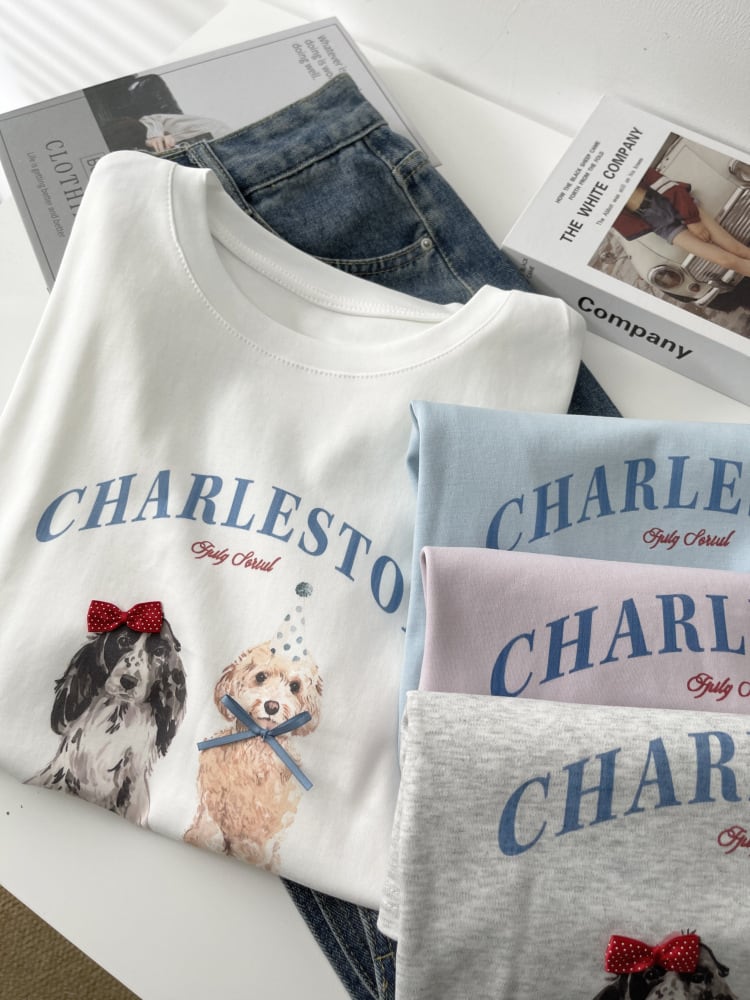 【tops】カートゥーンTシャツ　M29929
