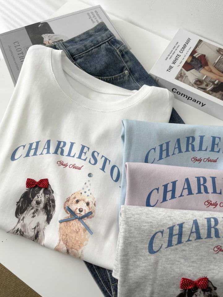 【tops】カートゥーンTシャツ　M29929