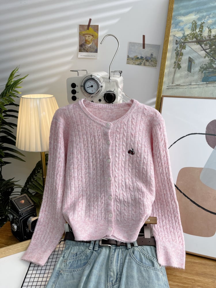 【outer】ニットカーデ　M26679