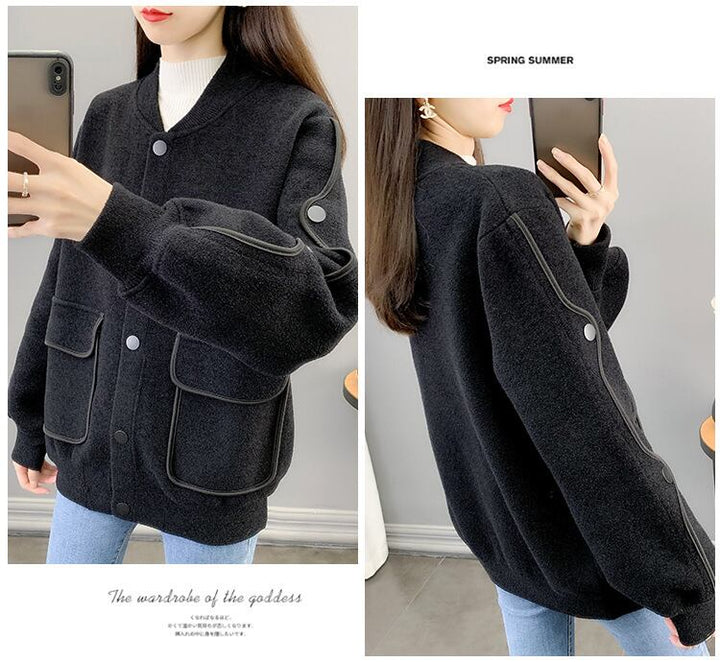 【outer】ニットアウター 　M27277