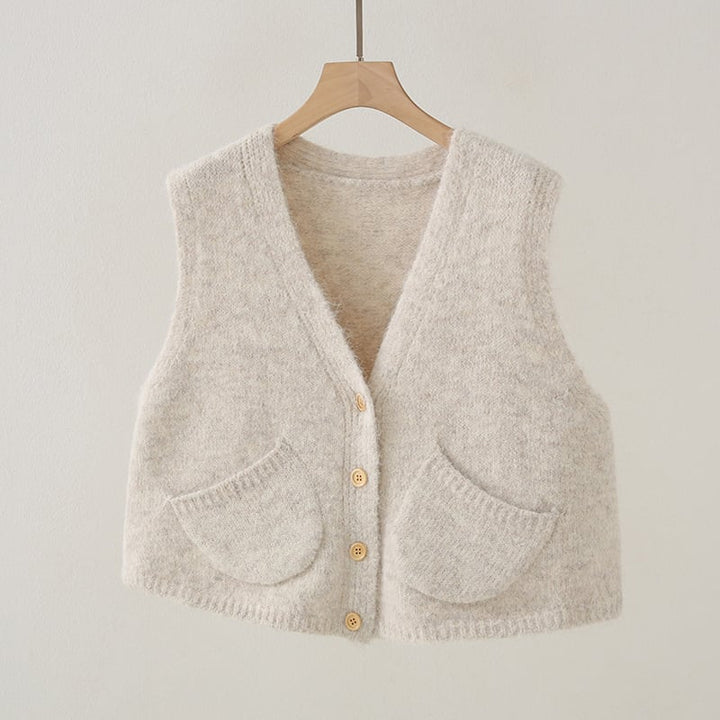 【tops】ニットベスト　M25582
