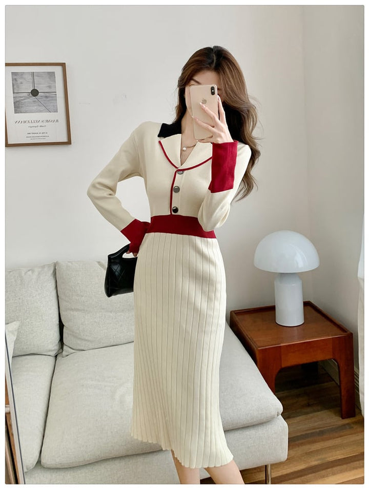 【dress】ニットワンピース　M27470