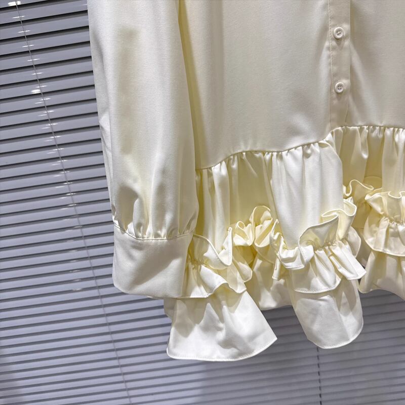 【tops】フレアシャツ Q7899