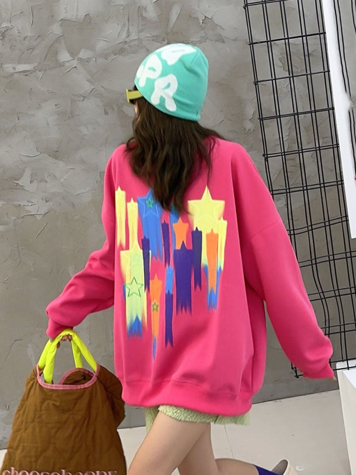 【tops】プリントプルオーバー　M25408